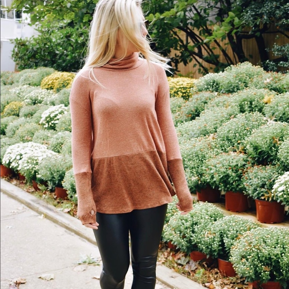 BNWOT Burnt Orange Top